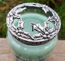 Holly Leaves Candle Topper