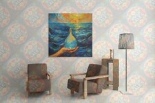 Contained Horizon | Original Canvas Painting Free Shipping COA Limited Edition