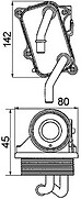 Mahle clc24000p oil - mahle, cooler