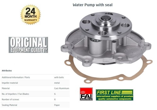 Fai water pump for - pump, romeo
