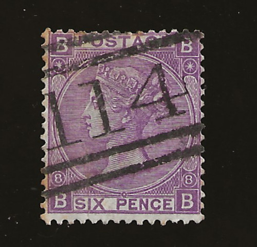 Great britain 108 - plate, 8