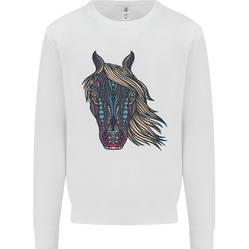 Tribal horse equestrian - a,