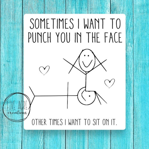 Sometimes want punch - sometimes,