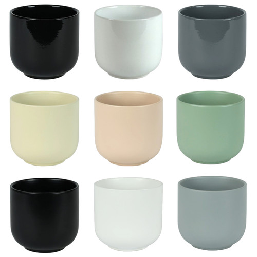 Ceramic indoor plant pot - plant,