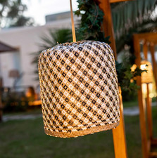 Outdoor Rechargable Battery Light LED Portable Hanging USB Lantern Remote RRP£85