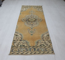 Turkish Rug, 2,9x7.8 ft