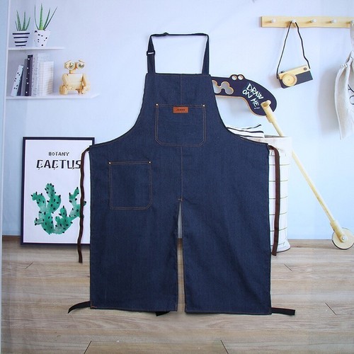 Potters work apron split leg - apron,