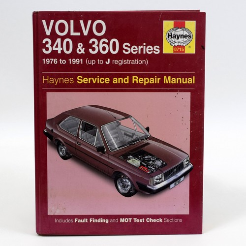 Volvo 340 and - 360, haynes