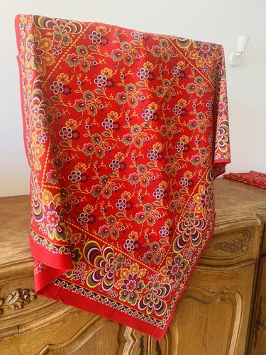 Antique russian folk shawl - antique,