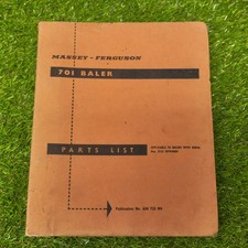 Massey Ferguson 701 Baler