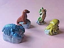 WADE WHIMSIE UNDER THE SEA X 4 SEALION OCTOPUSS SEAHORSE AND LOBSTER