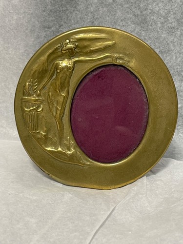 Vintage brass photo - , frame
