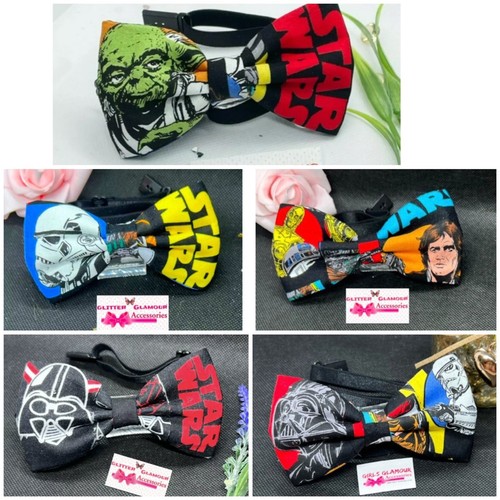 Star wars yoda bow tie - star,