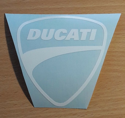 Ducati motorbike helmet vinyl - helmet,