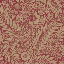 Victorian Leaf Wallpaper