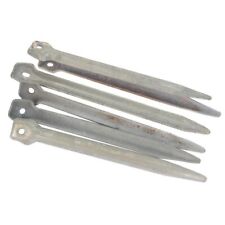 Original WW2 Style East German Iron Tent Pegs-German Army Surplus Field Gear