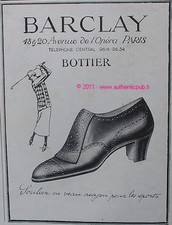 ANTIQUE ADVERTISING BARCLAY