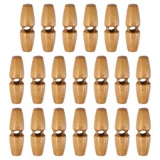 20pcs Wooden Toggle Buttons