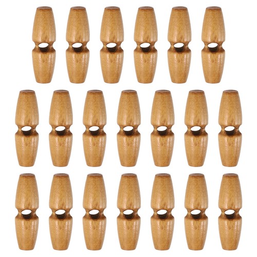 20pcs wooden toggle buttons - toggle,