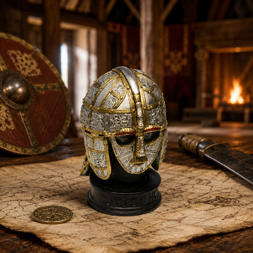 Sutton hoo helmet medieval - helmet,