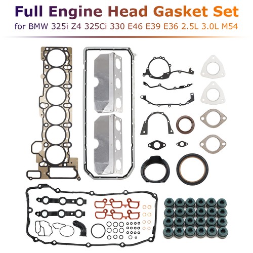 Full engine head gasket set - full,