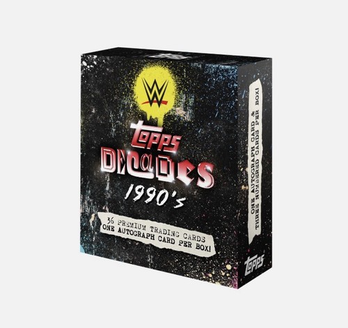 Topps wwe hobby - wwe, decades
