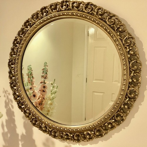 Vintage ornate carved wooden - vintage,
