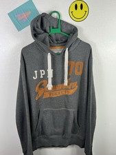 MENS SUPERDRY HOODED SWEATSHIRT TOP SIZE MEDIUM CHEST 47” GOOD CON 99p StaRT