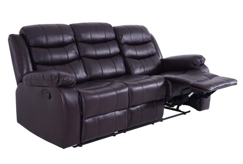 Roma recliner sofa - sofa, grey