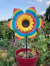 2 x Rainbow Sunflower