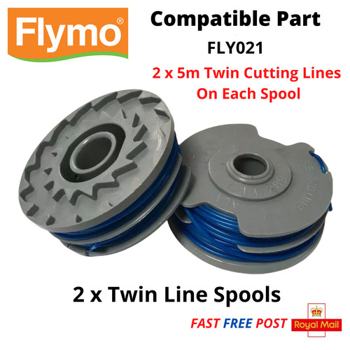 Twin line spool for - x,