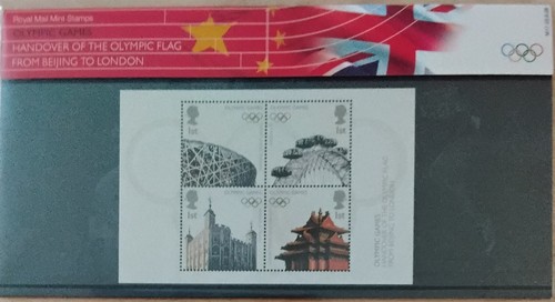 Handover the olympic flag - handover,