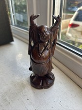 Wooden carved vintage figure - vintage,