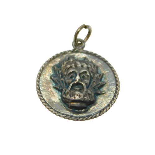 Sterling silver chim - chim, green