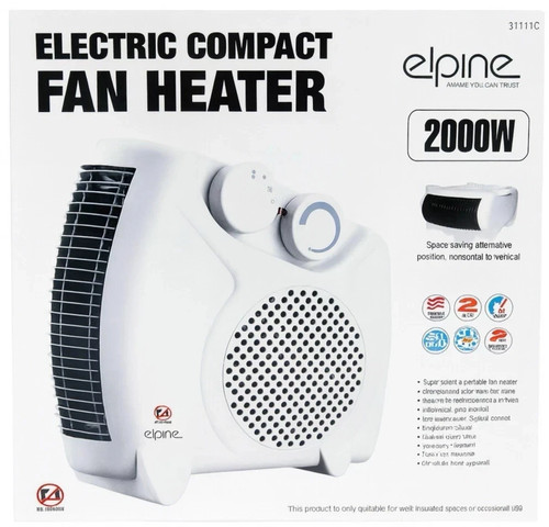 Portable fan heater - in, 1