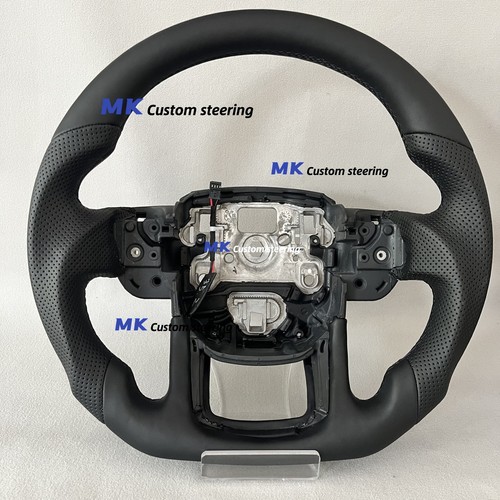 Heated leather steering wheel - heated,