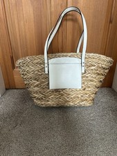 Wicker/Straw Beach Bag- M&S