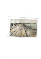 Co Durham Postcard.  "The Pier. South Shields"  Postmarked 1916