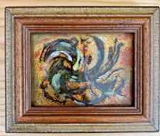 Mid-Century Enamel on Copper