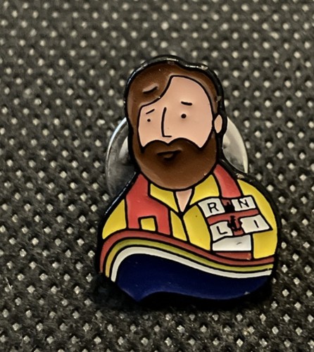 Rnli vintage enamel - pin, badge