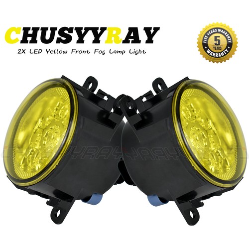 Led yellow front - front, lamp