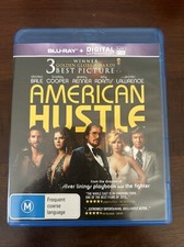 American Hustle (Blu-ray) Region B Bradley Cooper Christian Bale Like New 