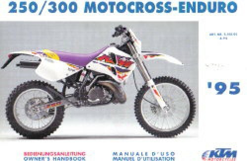 1995 ktm 250 300 - 250, motocross