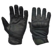 Mil-Tec Nomex Duty Gloves Black Action Airsoft Cadet Security 