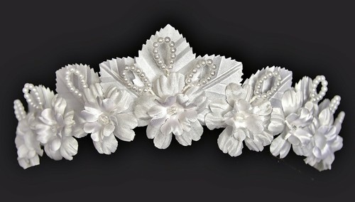 Flower girl tiara floral - girl,
