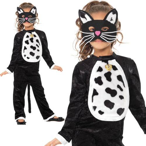 Girls halloween black cat - girls,