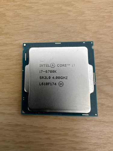 Intel core 6700k cpu - core,