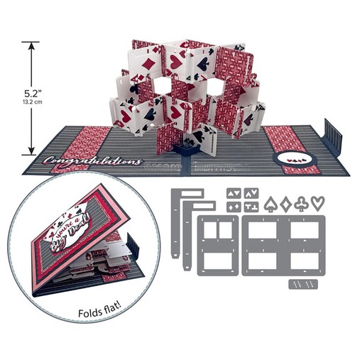 Playing cards metal cutting - metal,