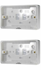 2 x Crabtree 9048 Pattress