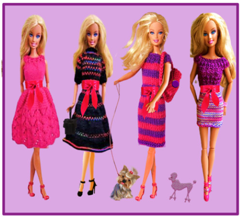Knitting pattern barbie - knitting,